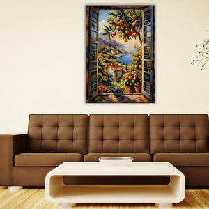 Matisse Art,Henri Matisse The Open Window Wall Art, Henri Matisse Style Open Window Print, Matisse Painting, Abstract Artwork, Ready To Hang