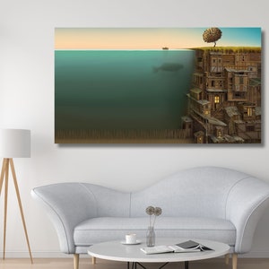 Salvador Dali Painting Salvador Dali Canvas Salvador Dali Vintage Canvas Wall Art Home Decor Salvador Dali Poster Dali Art Ready to Hang