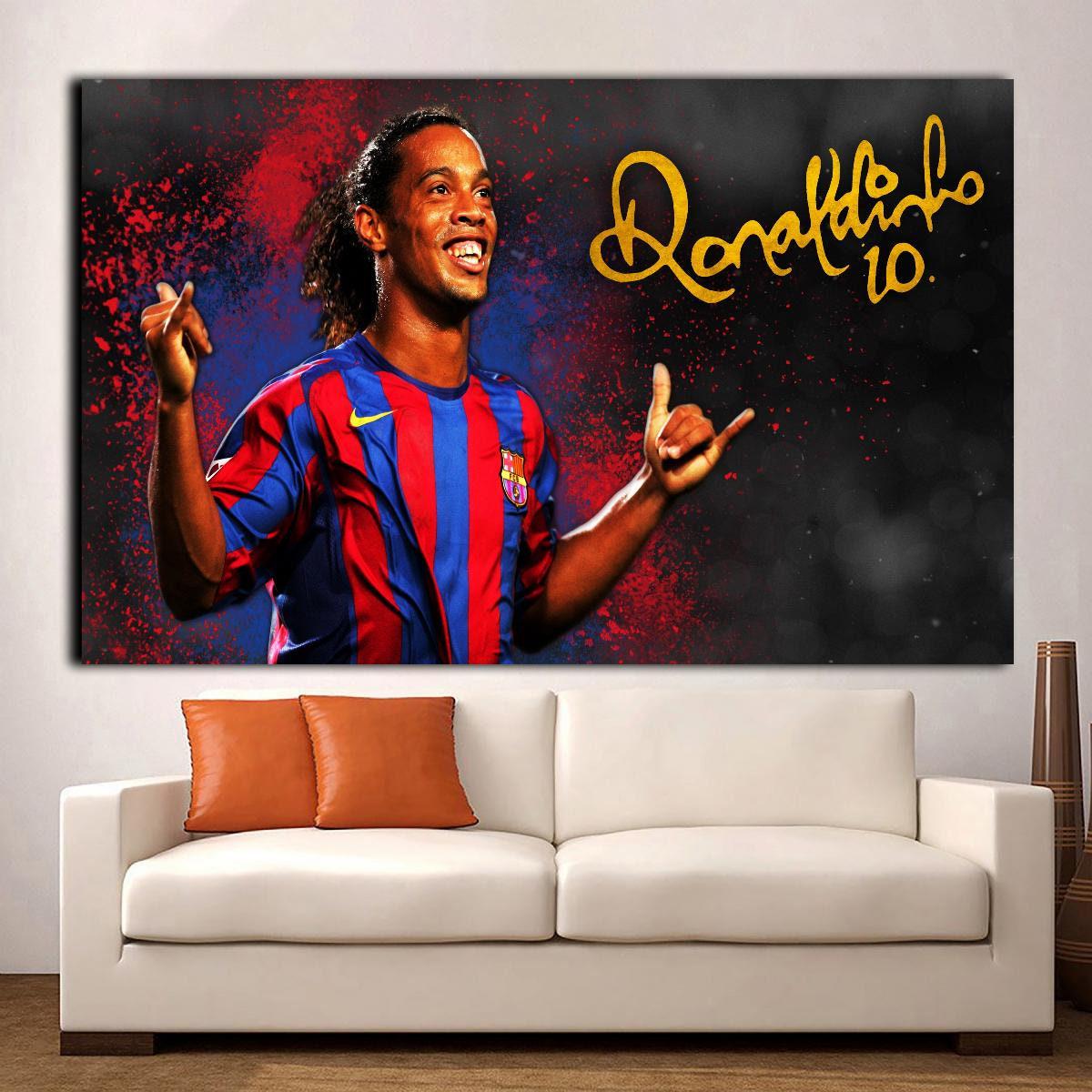 Ronaldinho,ronaldinho Wall Art,ronaldinho Poster,ronaldinho Canvas