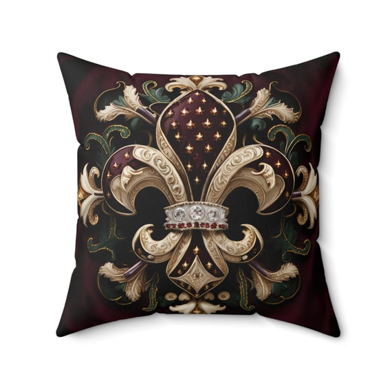 Fleur de lis pillows hotsell
