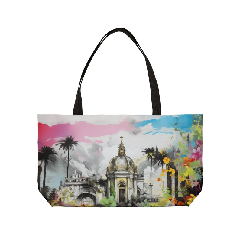 Christian Lacroix Inspired Tote Bag. Diaper, Gym, Purse, Travel, Carry ...