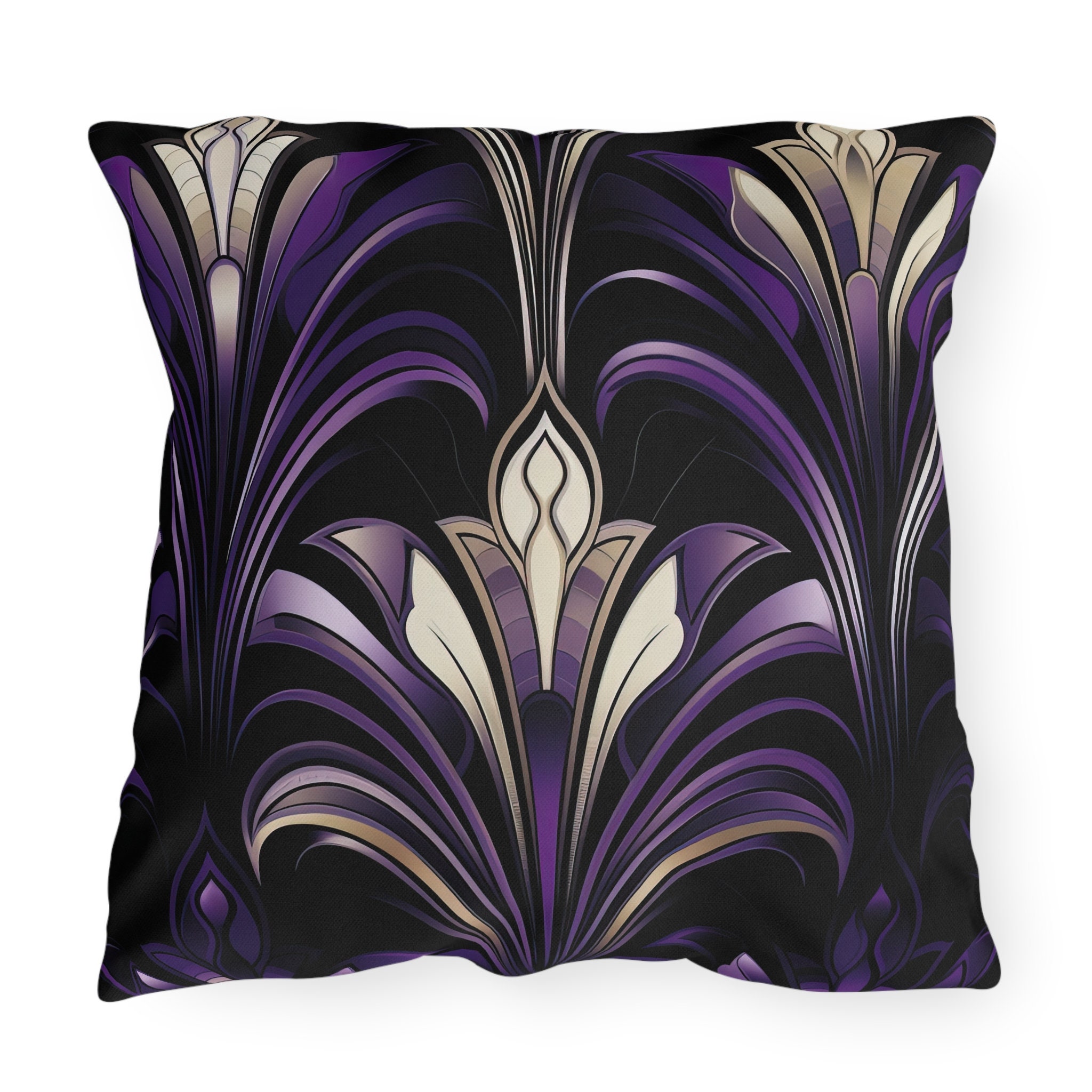 Purple and black throw pillows hotsell