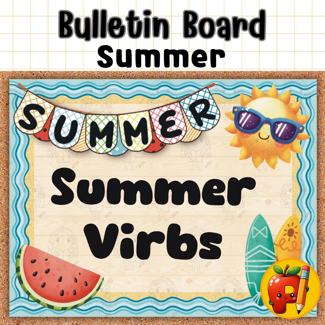 Summer Bulletin Board Kit | Classroom & Door Decor | Printable Bulletin ...