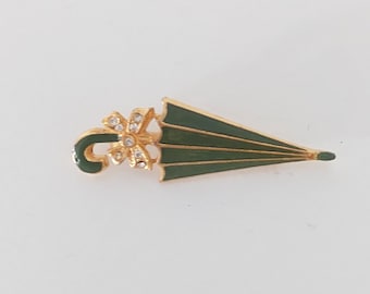 Clips D'oreilles Tête De Tigre Doré - Vintage, Occasion