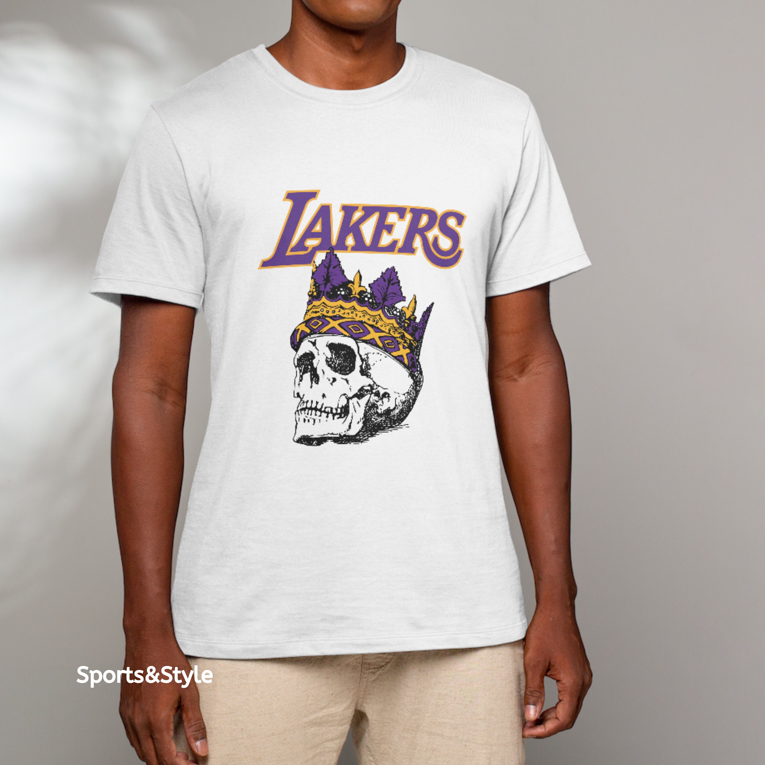 47 Los Angeles Lakers Men's Showtime Tee 20 Gold / L