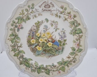 Brambly Hedge The Plan プレート、Royal Doulton Brambly Hedge 8