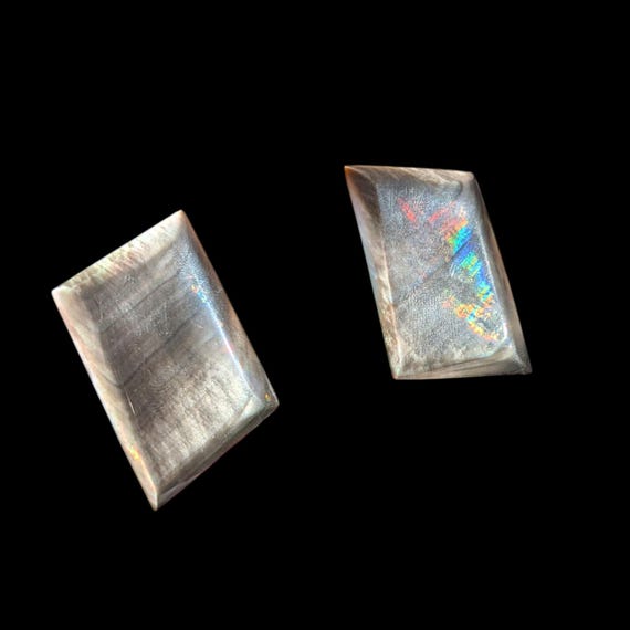 Abalone Parallelogram Earrings - image 3