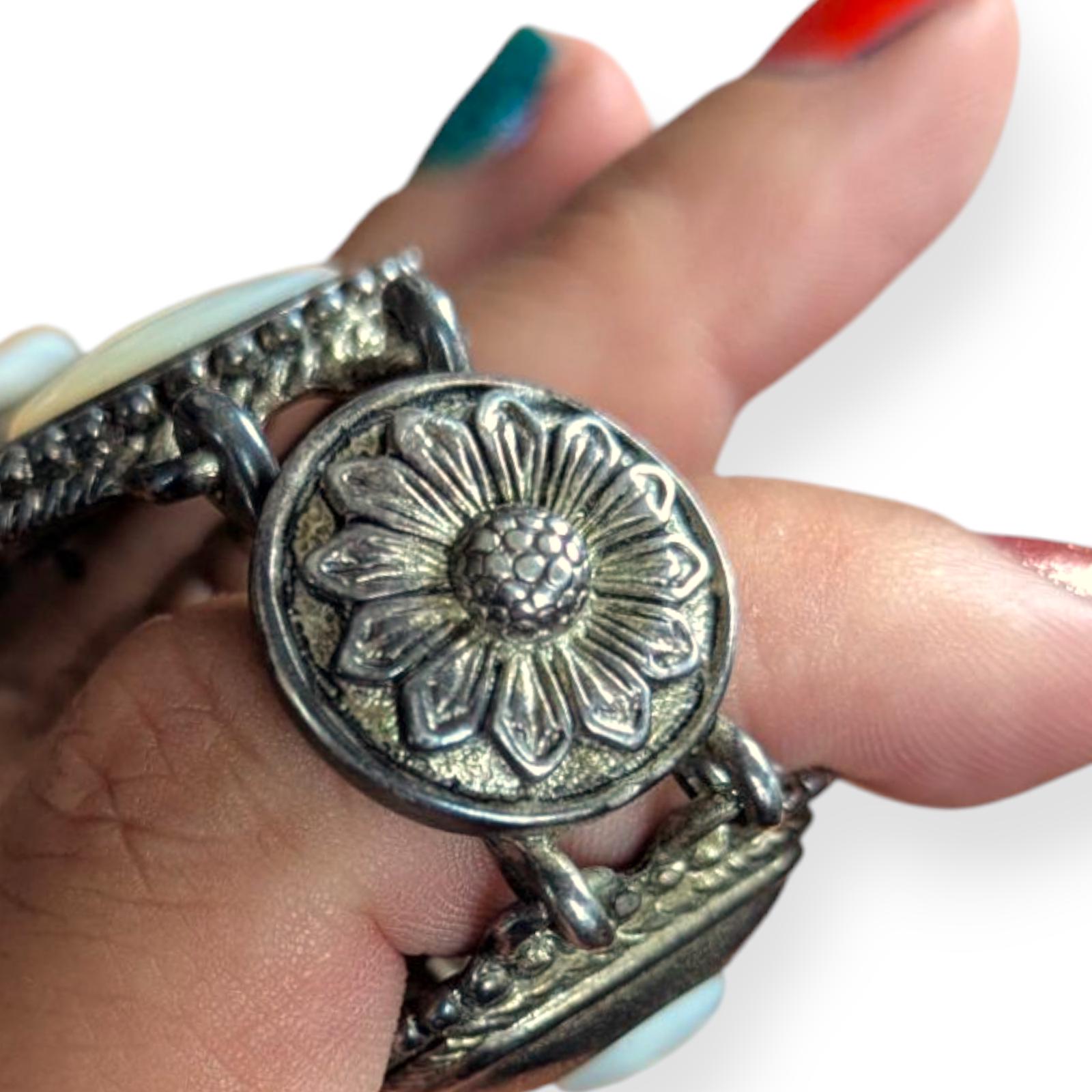Bracelet Baroque En Nacre Beige Et Blanc - Sans Marque - Neuf Sans Emballage - Style Ethnique Chic