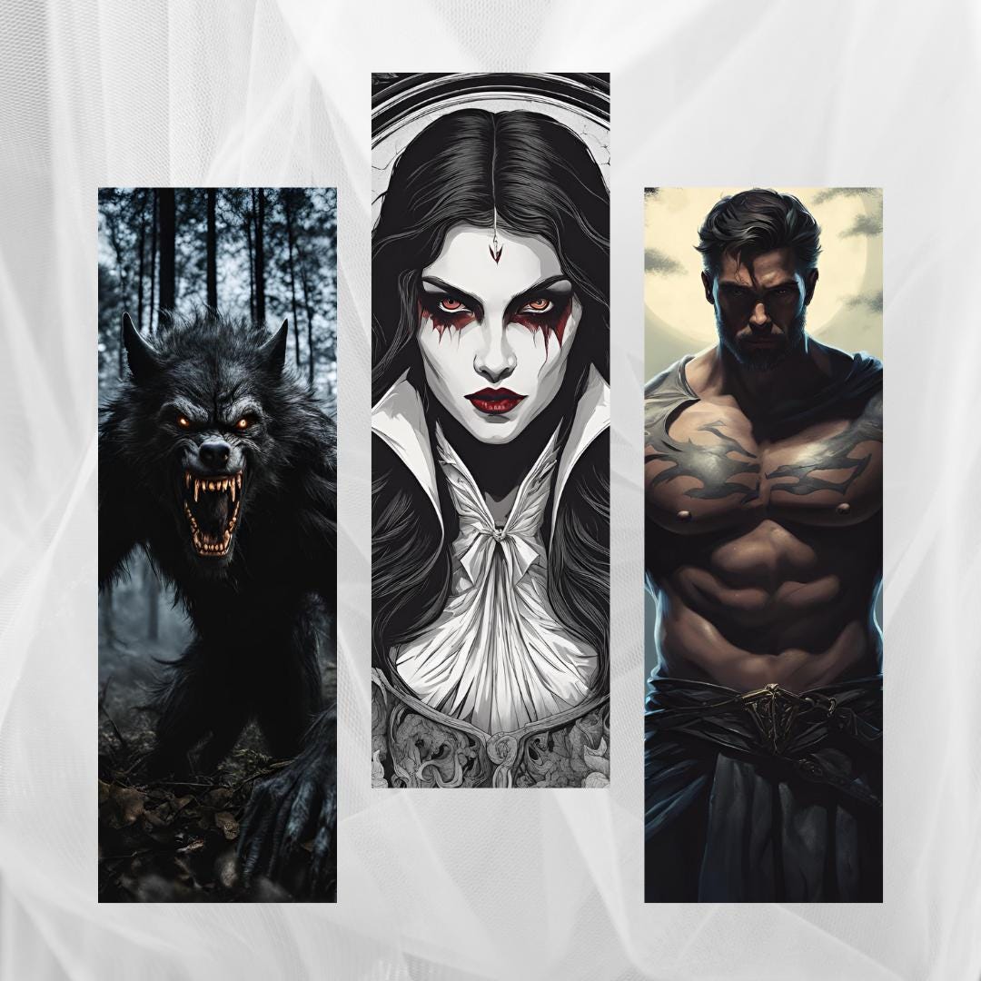 Fantasy Bookmark Examples Printable Fantasy Themed Bookmarks - Etsy