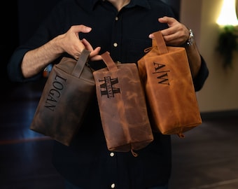 Regalos de graduación personalizados 2024 Bolsa de aseo para él, mejores regalos únicos hechos a mano para la clase de 2024, regalo de graduación de doctorado Bolsa de aseo para hombres