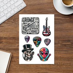 Exclusive Guitar Sticker Pack - Decorate your Guitar and Gear in Style!