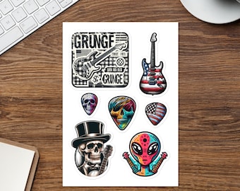 Exclusive Guitar Sticker Pack - Decorate your Guitar and Gear in Style!
