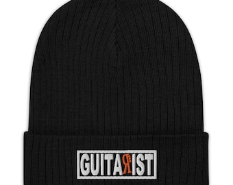 The Guitarist - Berretto in maglia a coste