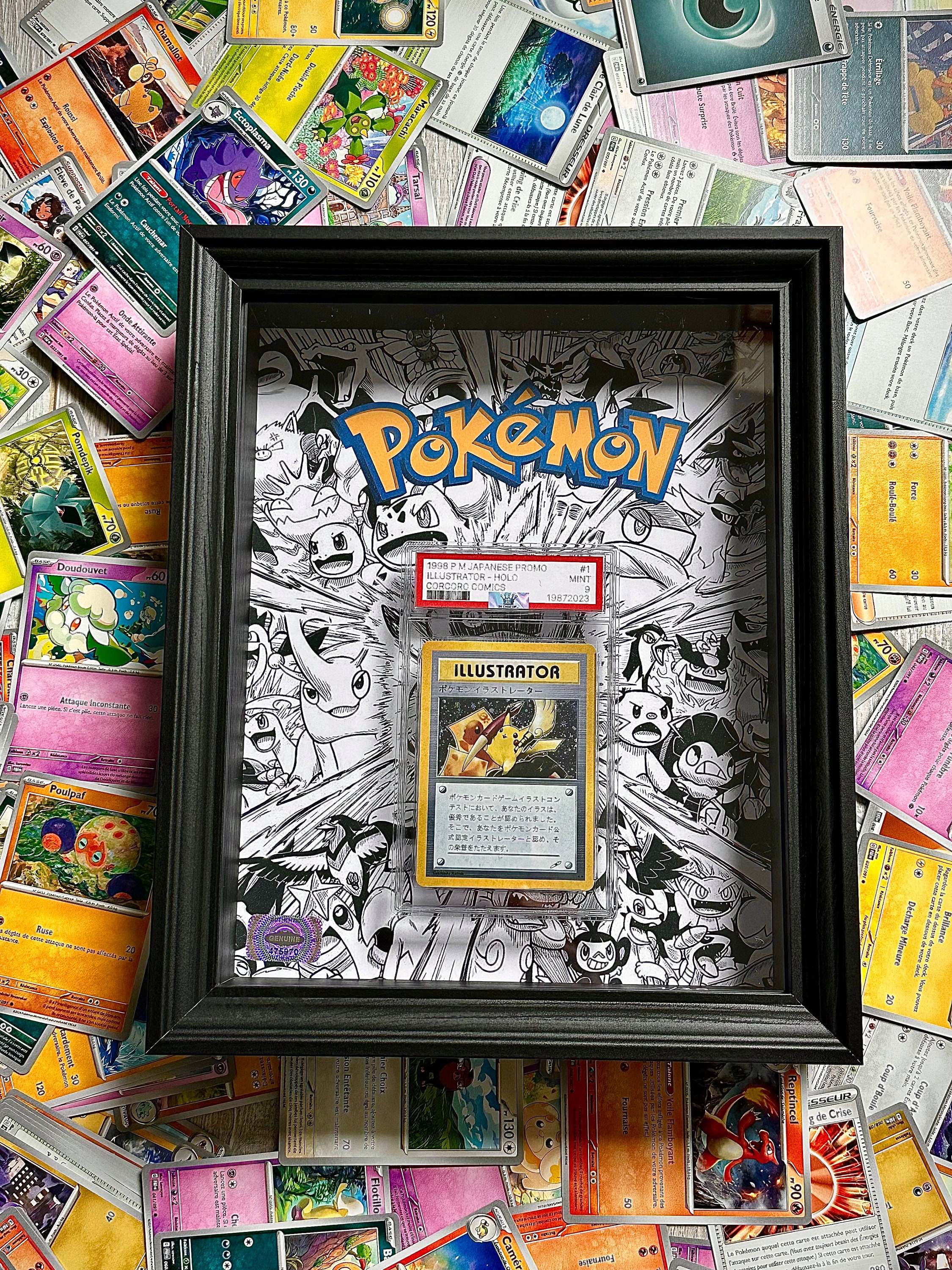 Pikachu illustrator card psa 10 - Etsy 日本
