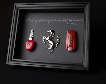 Collector's frame with Ferrari keys – Ultra Limited Edition