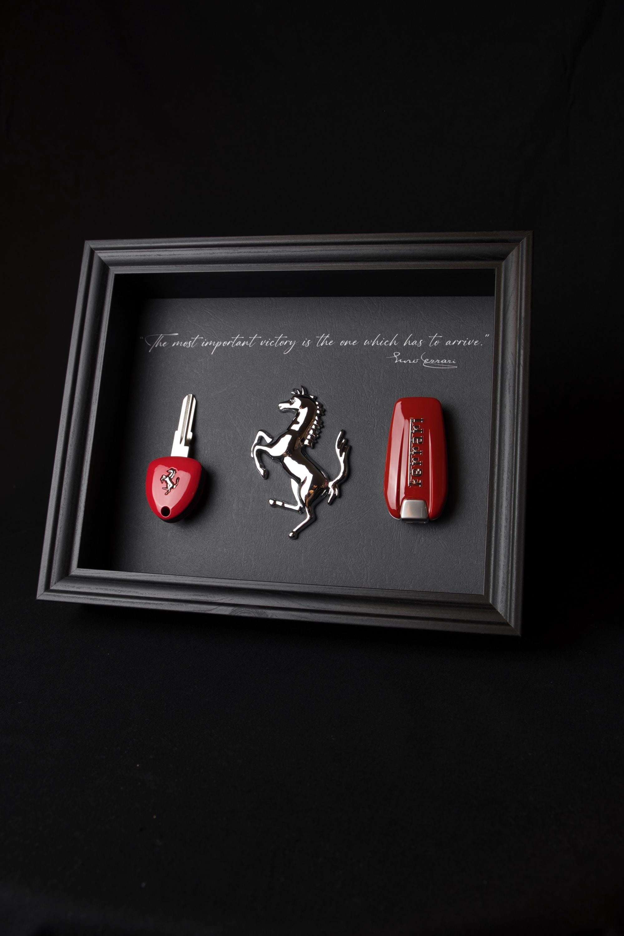 Porte-Clés Vintage Ferrari – Coinart Original, Avec étui, Neuf