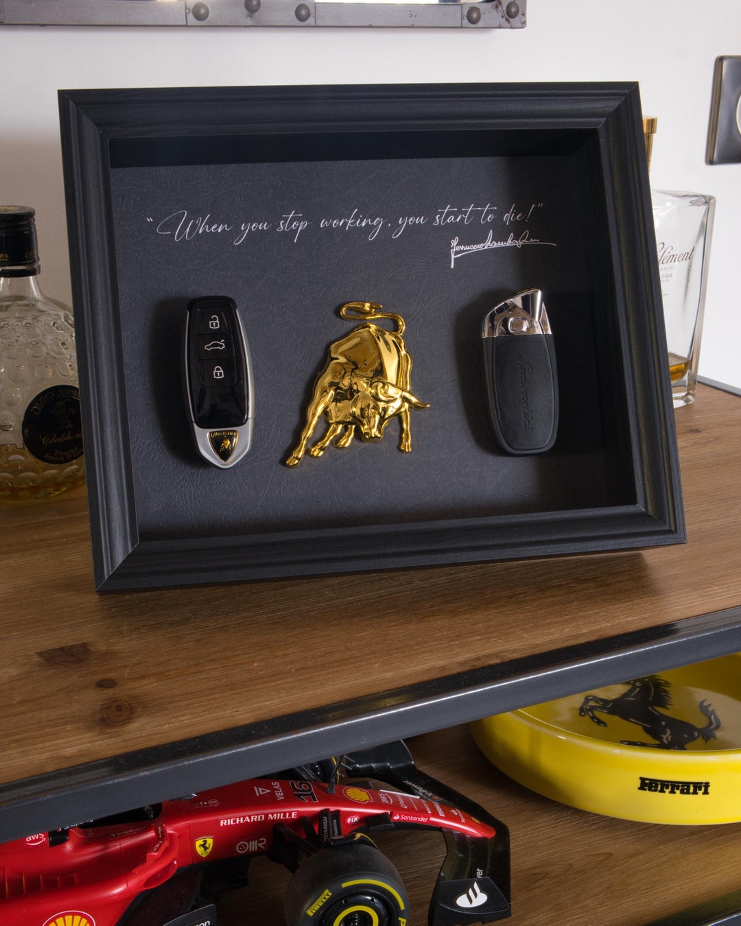 Lamborghini The Key ボックス型 ゴールド NEW SEALED🟡 OEM Lamborghini 