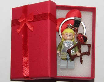 Legolas Elf Keychain handmade & present box