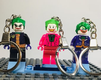 Porte-clés Vintage The Joker En Ficelle Multicolore - Fait Main