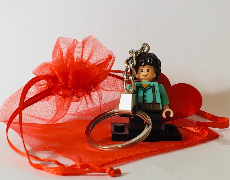 Frodo, Bilbo Baggins, Samwise Gamgee Minifigure Keychain Custom Keyring ...