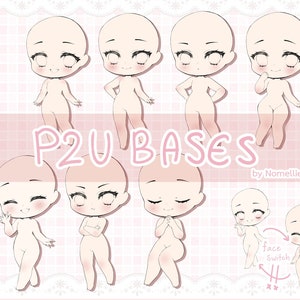 Create meme Chibi poses, anime poses, sketches of anime - Pictures 