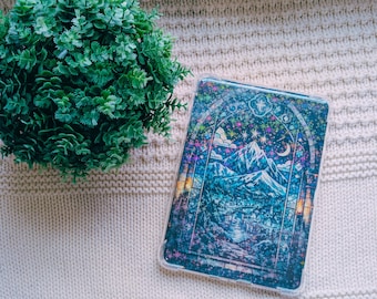 Inserto olografico Velaris per Kindle, inserto cartaceo per Kindle Paperwhite, inserto per e-reader, inserto per Kindle con custodia trasparente, regalo per appassionati di libri