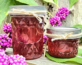 American Beautyberry Jelly – Louisiana Wild Native Berry Jelly, Small Batch Artisan