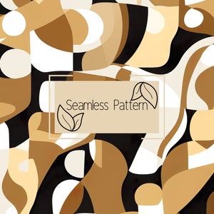 Abstract Seamless Pattern | Geometric Seamless Pattern | Repeating Pattern | Commercial Use | Digital Download | Digital Paper