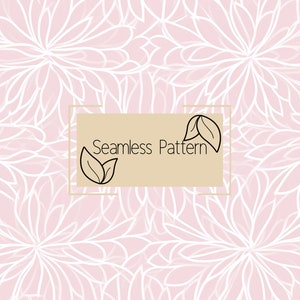 Floral Seamless Pattern | Wedding Seamless Pattern | Repeating Pattern | Commercial Use | Digital Download | Damask Pattern