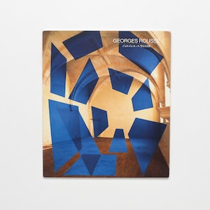 Georges Rousse - Vintage Coffee Table Book, MCM Decor, Apartment Decor, Table Decor, Art Book