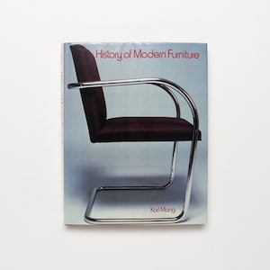 History Of Modern Furniture - Vintage Coffee Table Book, MCM Decor, Apartment Decor, Furniture Book, Design Book, Architecture Book