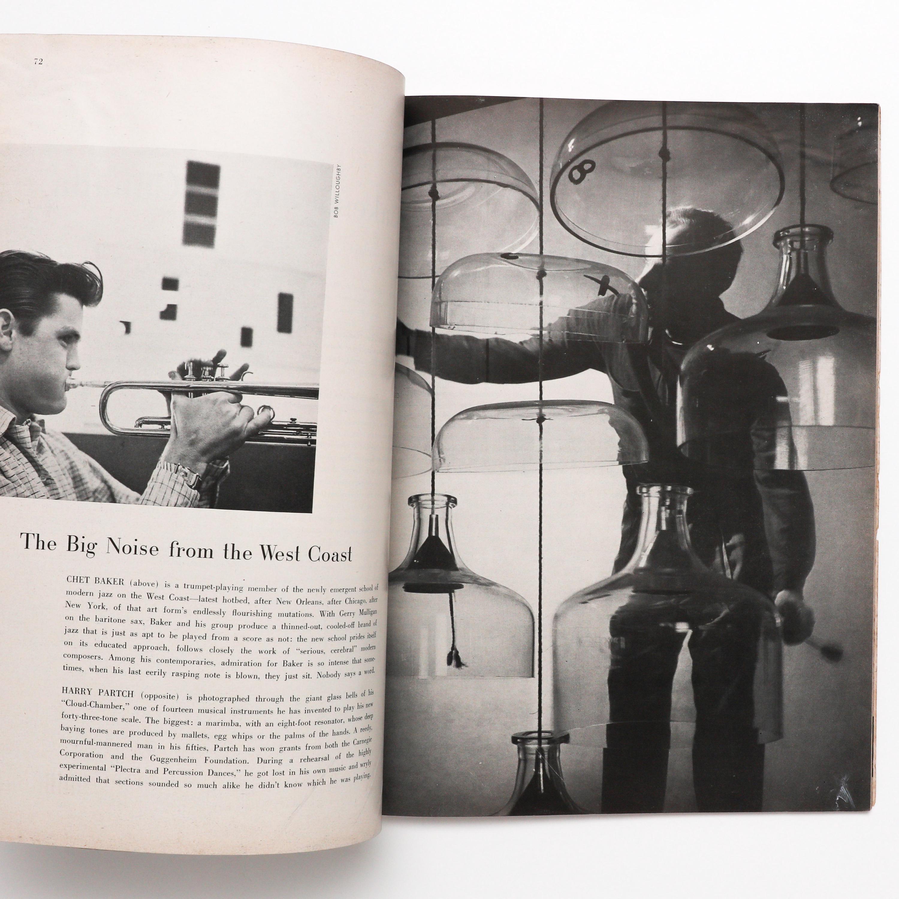 ヴィンテージ 雑誌 1954年 Harper's Bazaar 6月　s0723 Harper's Bazaar, June 1954 - Vintage Fashion Magazine, Coffee