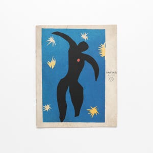 Henri Matisse, Jazz - Vintage Coffee Table Book, MCM Decor, Apartment Decor, Table Decor, Home Decor, Art Book
