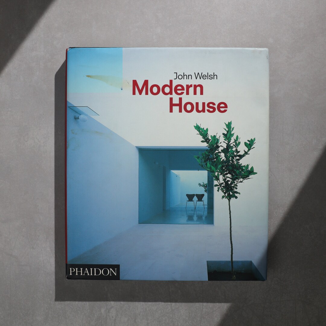 Modern House Vintage Coffee Table Book MCM Decor Apartment Etsy