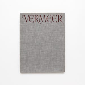 Vermeer - Vintage Coffee Table Book, MCM Decor, Apartment Decor, Table Decor, Home Decor, Art Book