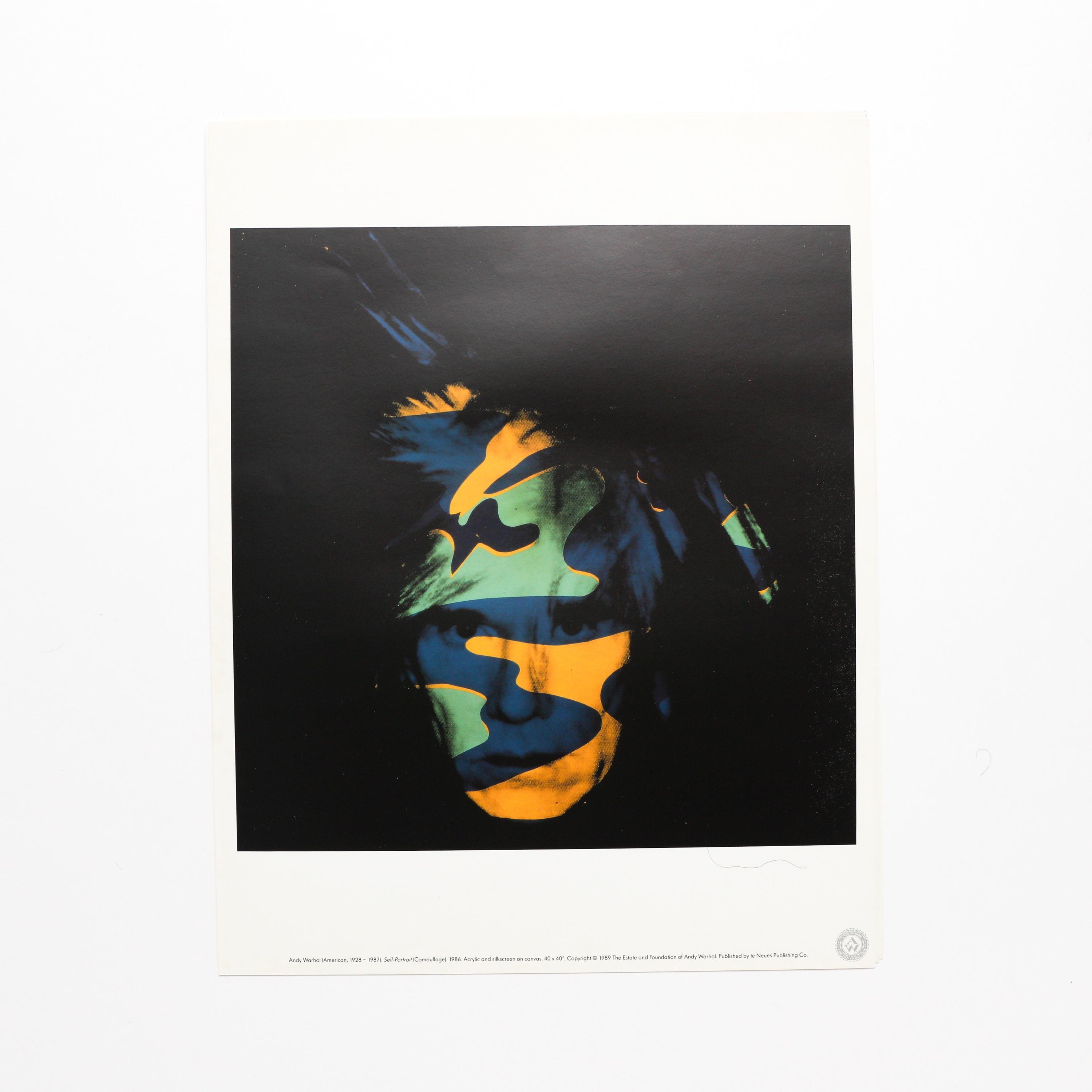 Andy Warhol, Familiar Faces - 6 Prints - Etsy
