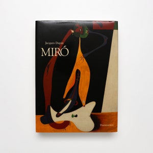 Miro, Jacques Dupin - Vintage Coffee Table Book, MCM Dekor, Wohnung Dekor, Tischdekoration, Boho Dekor, Kunstbuch