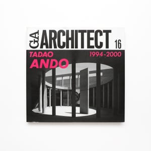 GA Architect, Tadao Ando - livre de table basse vintage, MCM Decor, décoration d'appartement, décoration de table, livre d'architecture, livre de design