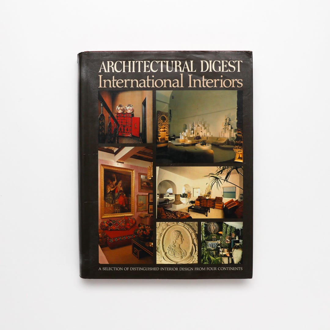 Architectural Digest, International Interiors - Vintage Coffee Table ...