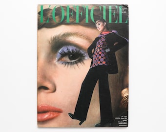 Vintage Fashion Magazine - Vintage Coffee Table Book, MCM Decor, Apartment Decor, Table Decor, Home Decor, Fashion Book