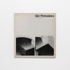 Gio Pomodoro - Vintage Coffee Table Book, MCM Decor, Apartment Decor, Table Decor, Art Book, Sculpture Book
