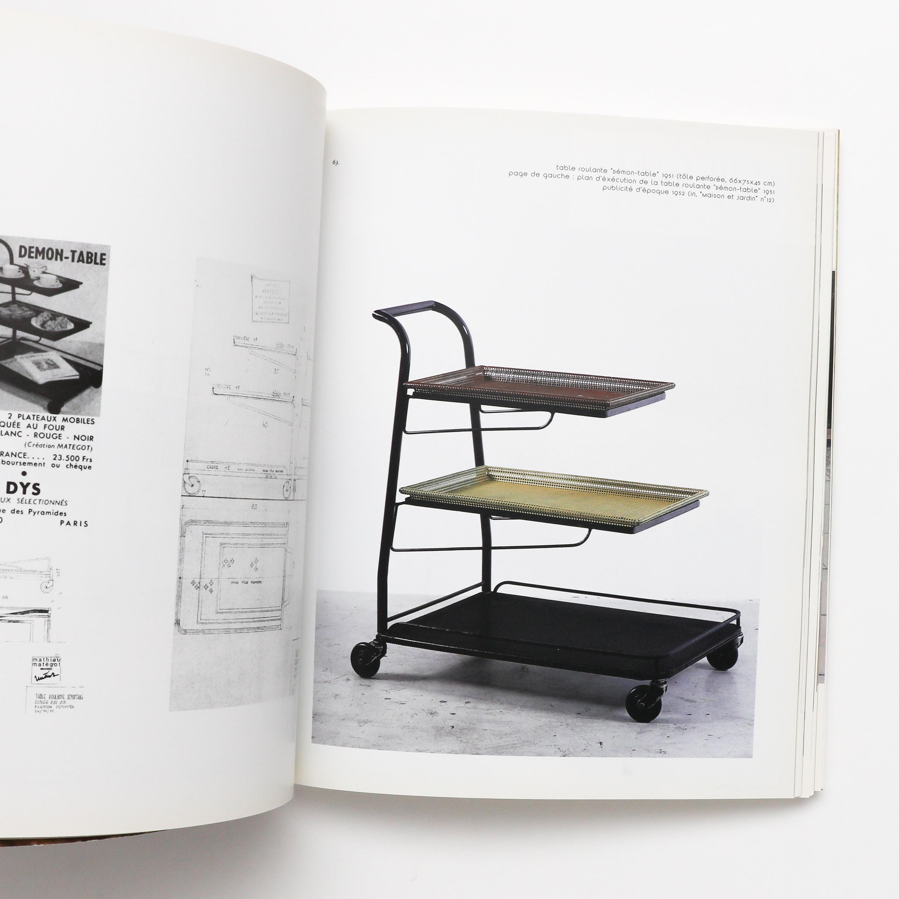 RARE mathieu matégot books Mathieu Mategot - Rare Vintage Coffee Table Book, MCM Decor