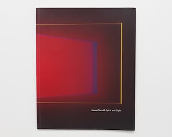 James Turrell, Spirit And Light - Vintage Coffee Table Book, MCM Decor, Apartment Decor, Table Decor, Art Book