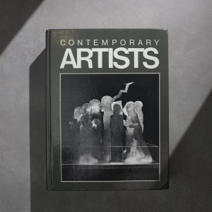 Contemporary Artists - Vintage Coffee Table Book, MCM Decor, Apartment Decor, Art Book