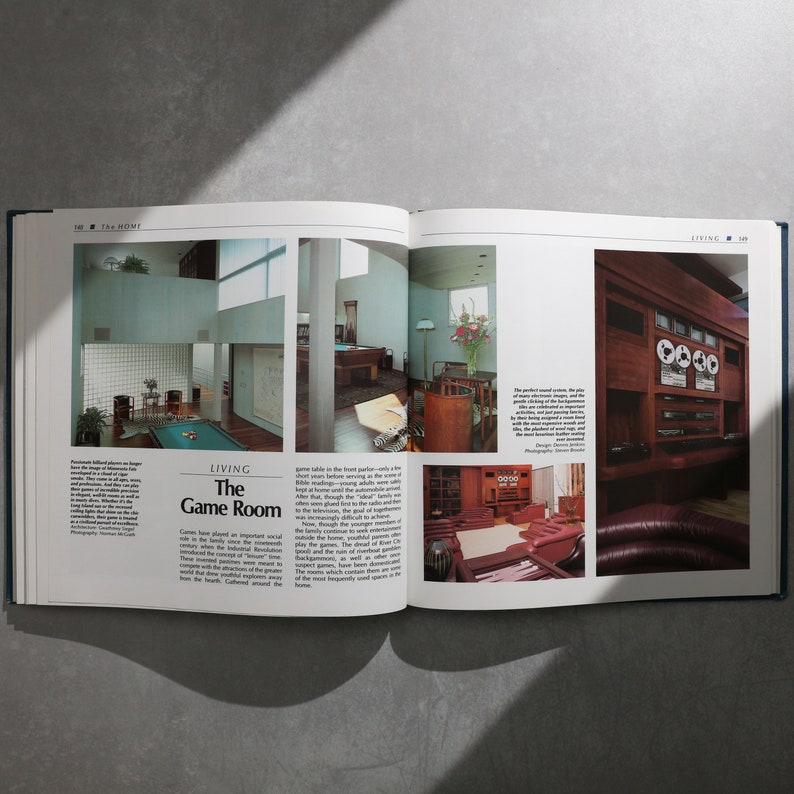 The Home Vintage Coffee Table Book, MCM Decor, Apartment Decor, Table