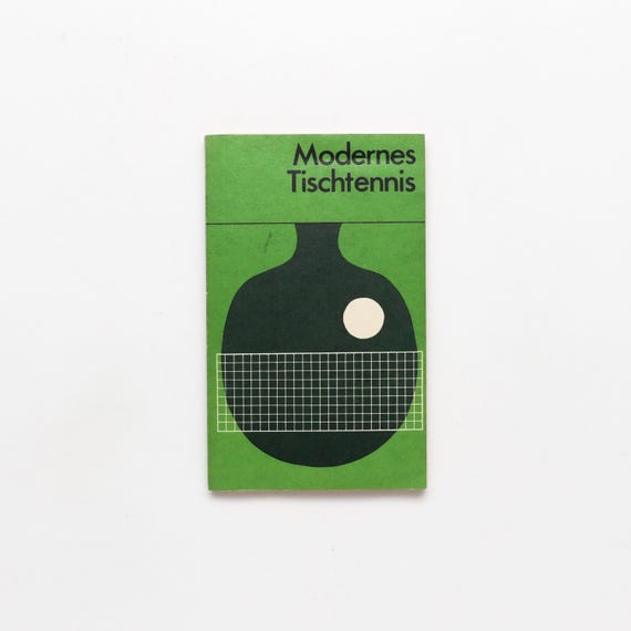 Modernes Tischtennis - Small Vintage Table Tennis Book