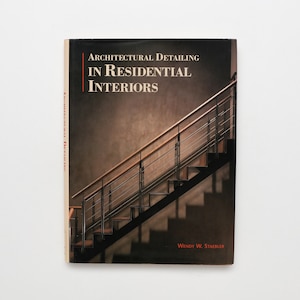 Architectural Detailing Residential Interiors - Vintage Coffee Table Book, MCM Decor, Apartment Decor, Table Decor, Architecture Book