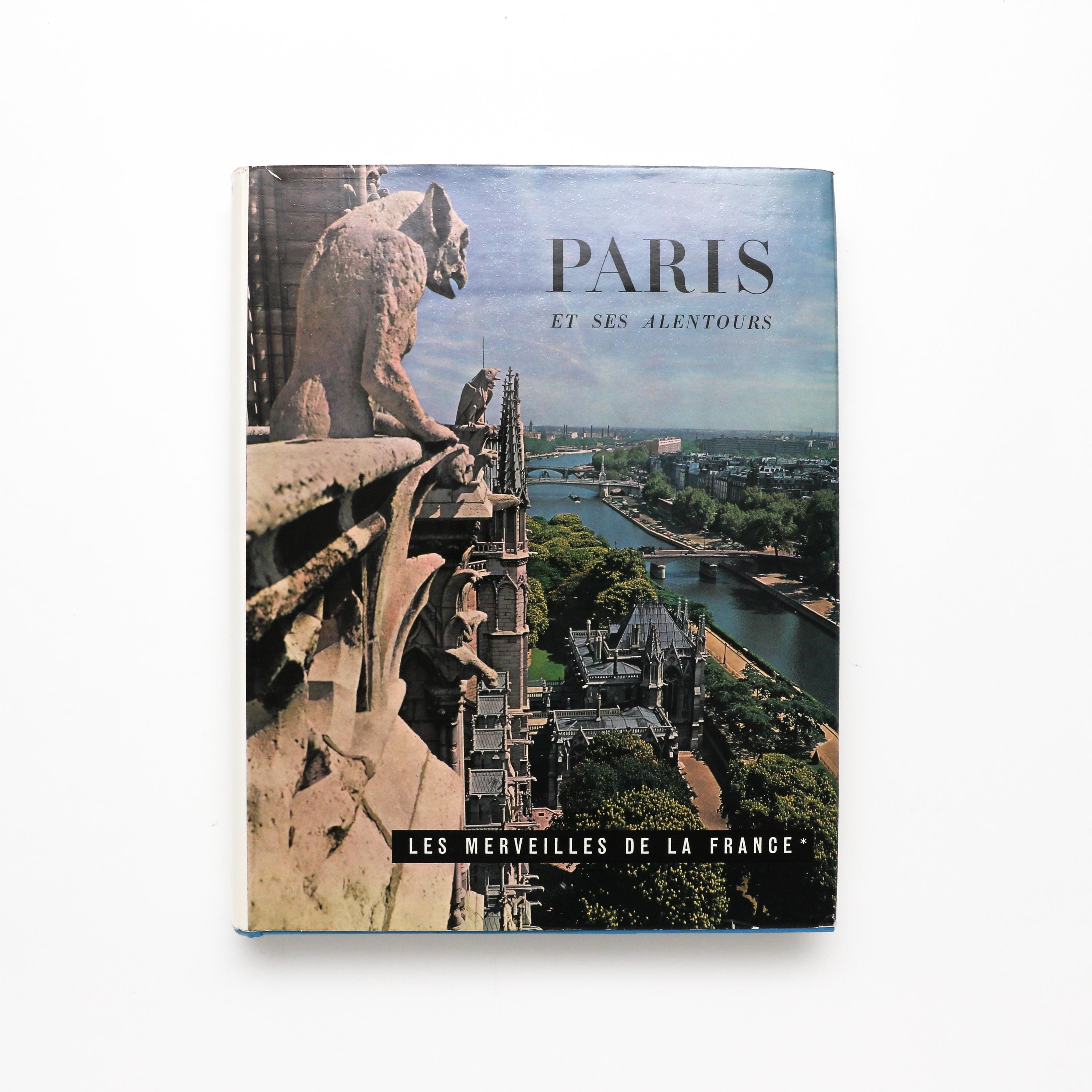 1950年代 フランス アンティーク PLAN DE PARIS ガイドブック 1965年 フランス アンティーク本 （TARIDE パリ ガイドブック ）