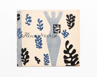 Henri Matisse - Vintage Coffee Table Book, MCM Decor, Apartment Decor, Table Decor, Home Decor, Art Book