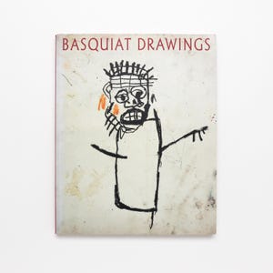 Basquiat Drawings - Vintage Coffee Table Book, MCM Decor, Apartment Decor, Table Decor, Art Book